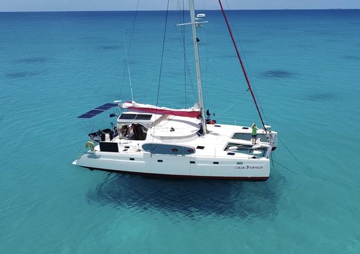 sailing catamaran Casa Bianca - Sailing Rudies